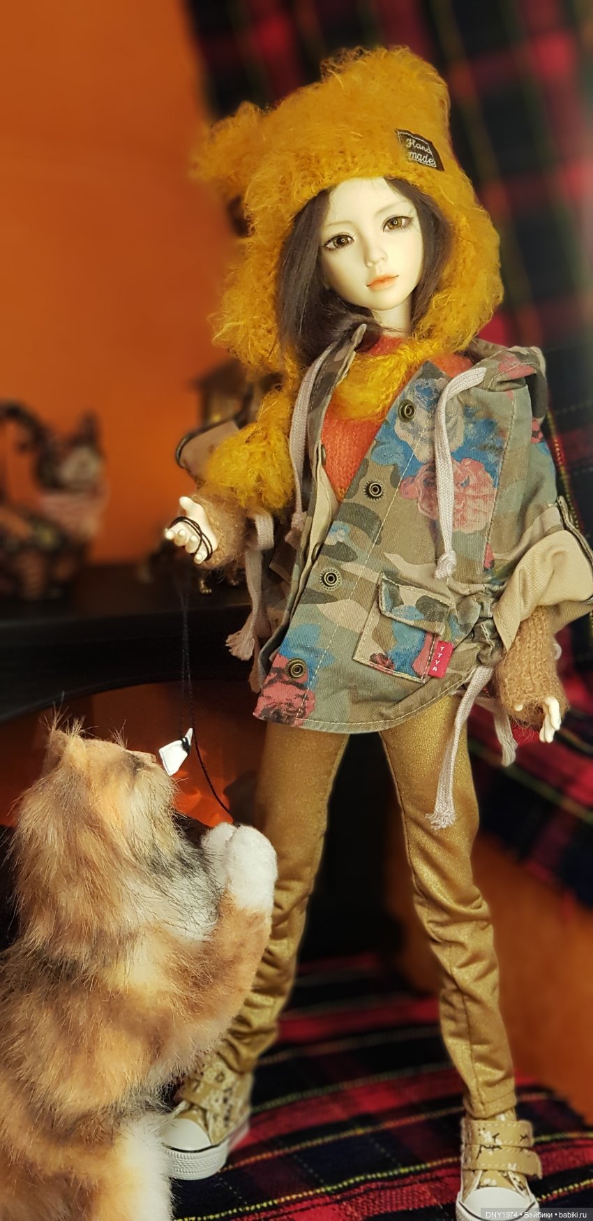 Игры с котиком — Куклы Bimong (Бимонг): Narae (Нарае) (фото 2)