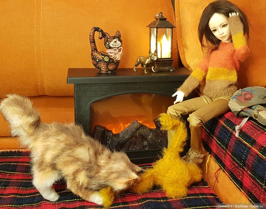 Игры с котиком — Куклы Bimong (Бимонг): Narae (Нарае) (фото 3)