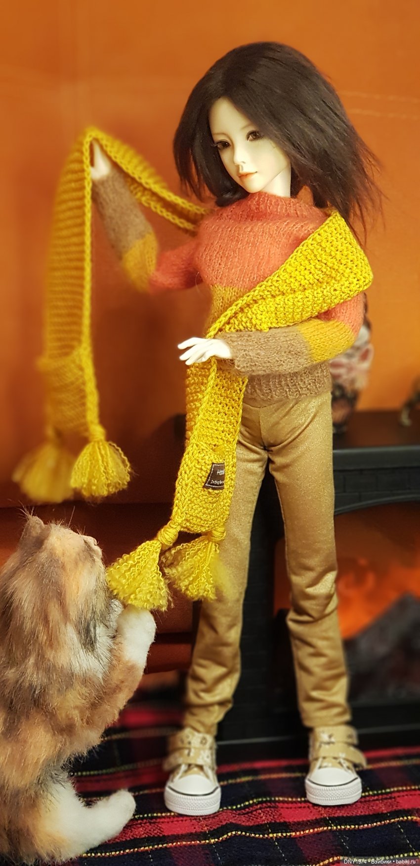 Игры с котиком — Куклы Bimong (Бимонг): Narae (Нарае) (фото 5)