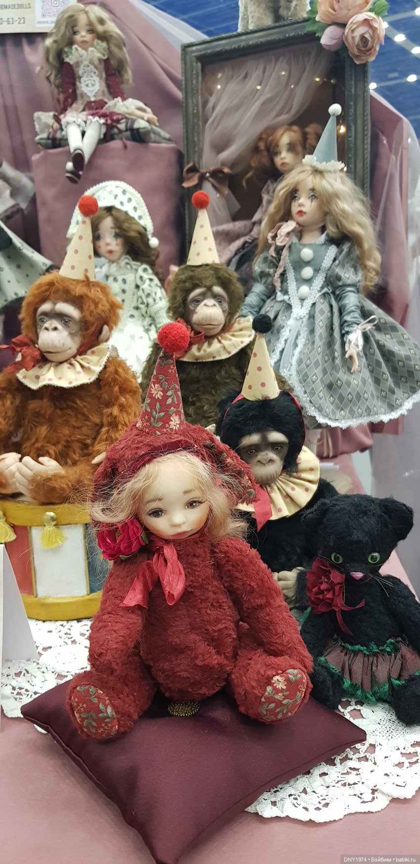 MoscowFair часть вторая — Выставки кукол и мишек Тедди: фоторепортажи