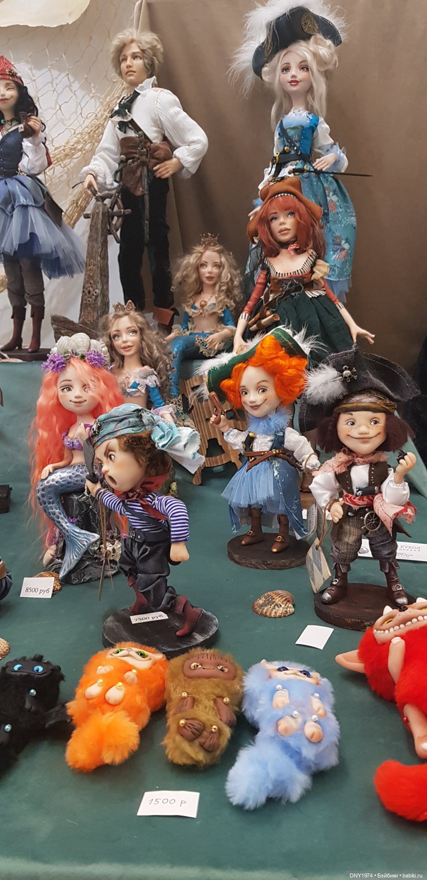 MoscowFair часть вторая — Выставки кукол и мишек Тедди: фоторепортажи