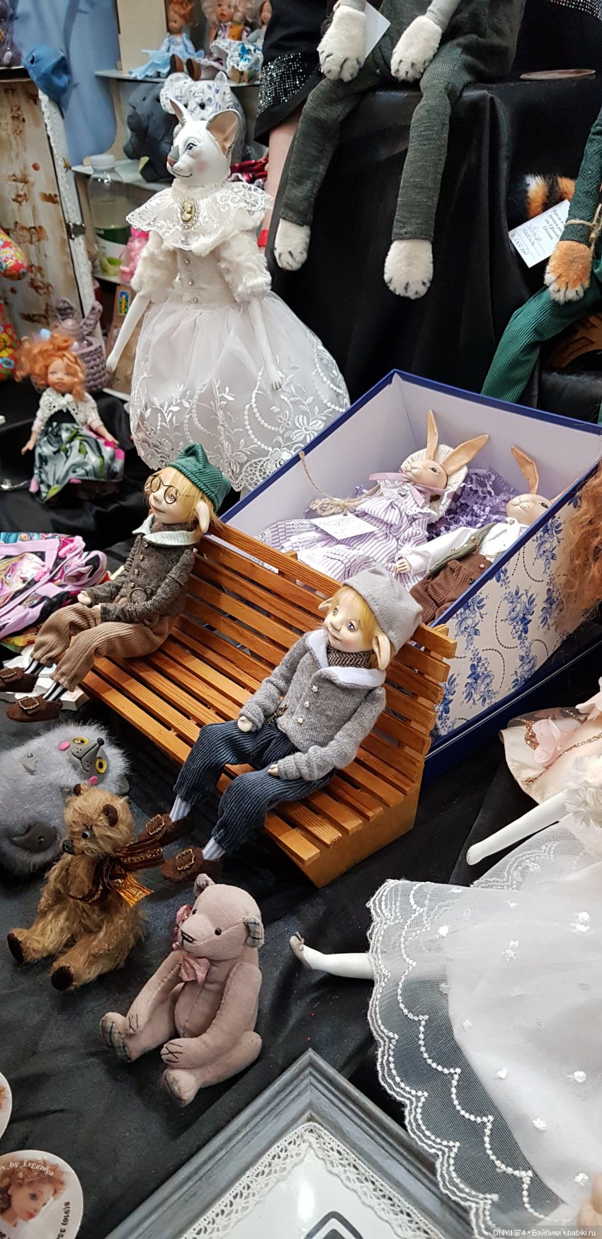 MoscowFair часть вторая — Выставки кукол и мишек Тедди: фоторепортажи