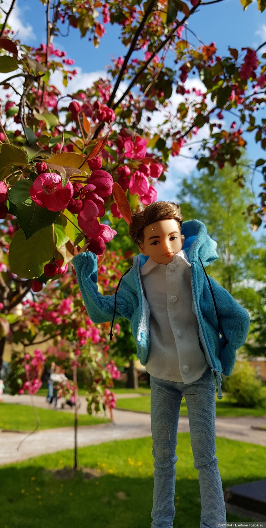 Подросток и цветочки — Разные шарнирные куклы (не БЖД): редкие (фото 10)