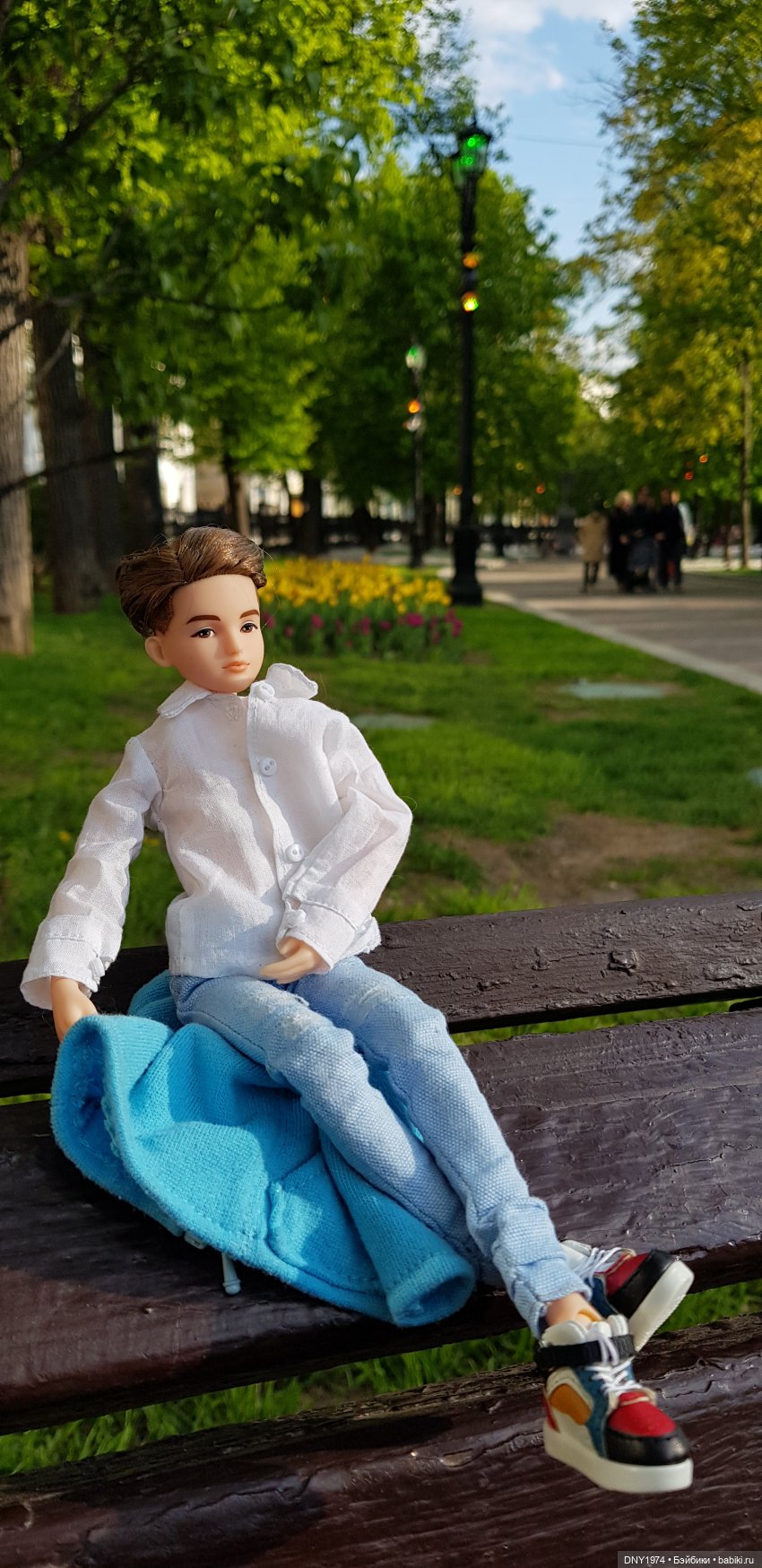 Подросток и цветочки — Разные шарнирные куклы (не БЖД): редкие