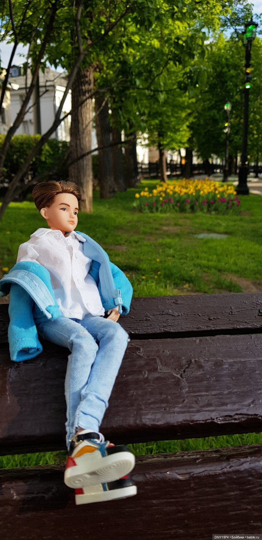 Подросток и цветочки — Разные шарнирные куклы (не БЖД): редкие