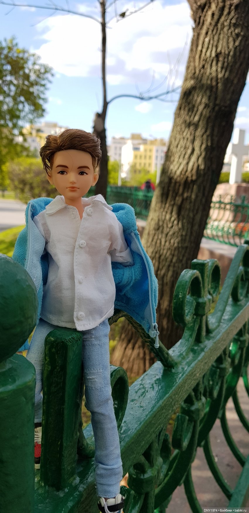 Подросток и цветочки — Разные шарнирные куклы (не БЖД): редкие (фото 4)