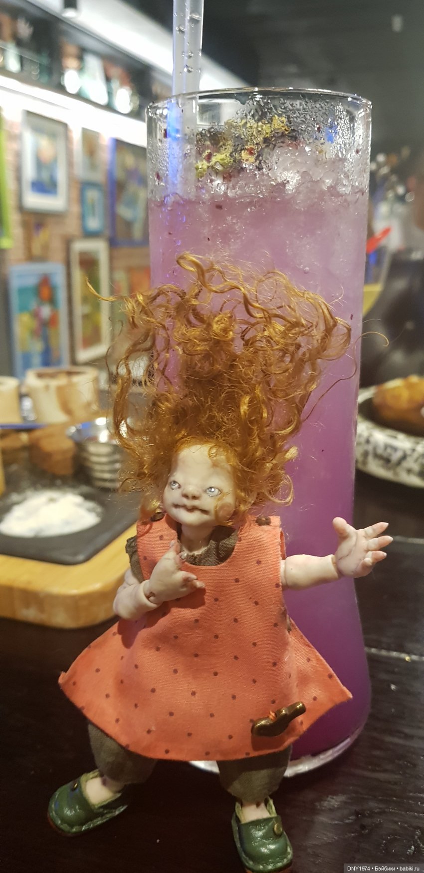 Рыжий шторм — Домашние фото авторских кукол: личные коллекции