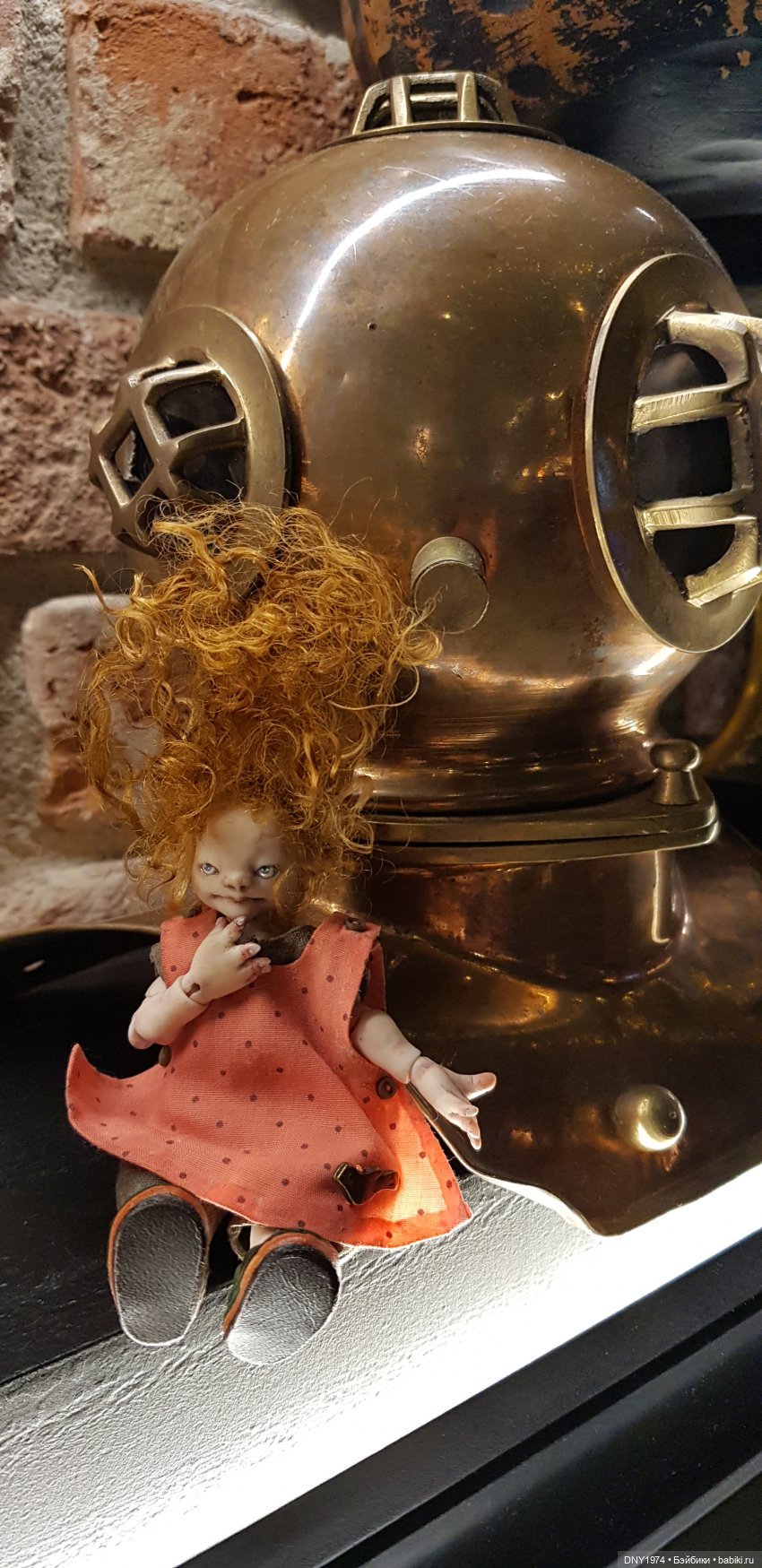 Рыжий шторм — Домашние фото авторских кукол: личные коллекции