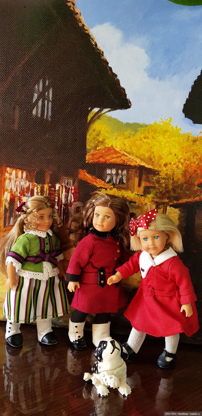 Три девицы мини АГ — American Girl Mini: Куклы 16 см (фото 2)