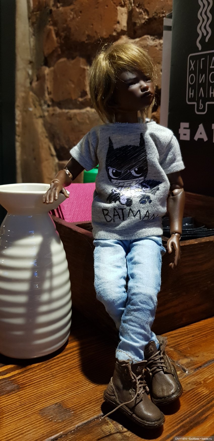 Глеб на прогулке | Бэйбики Глеб на прогулке — Куклы Dart dolls (Анна Шиткина): российские BJD (БЖД)