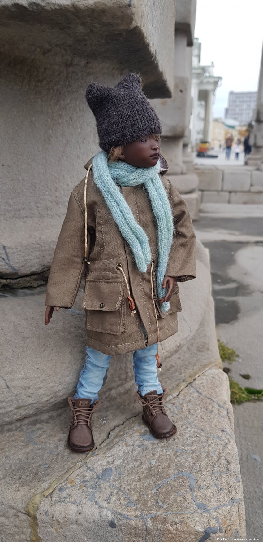 Глеб на прогулке | Бэйбики Глеб на прогулке — Куклы Dart dolls (Анна Шиткина): российские BJD (БЖД) (фото 4)