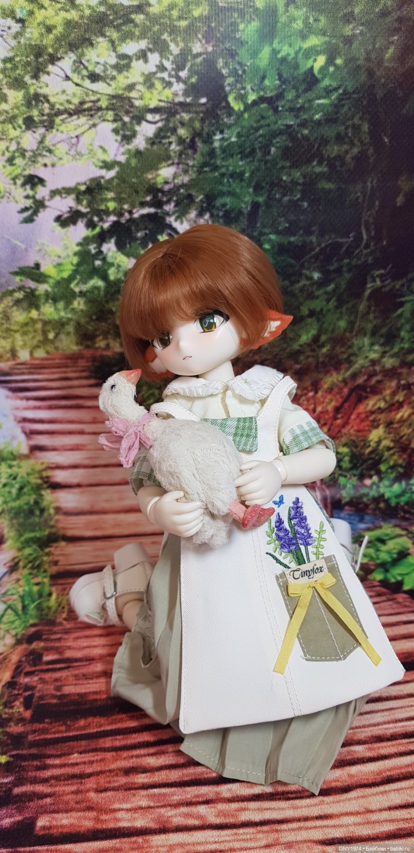 Лисы, совы и гусь — Аниме куклы (MJD/Винил): Imomo (фото 7)