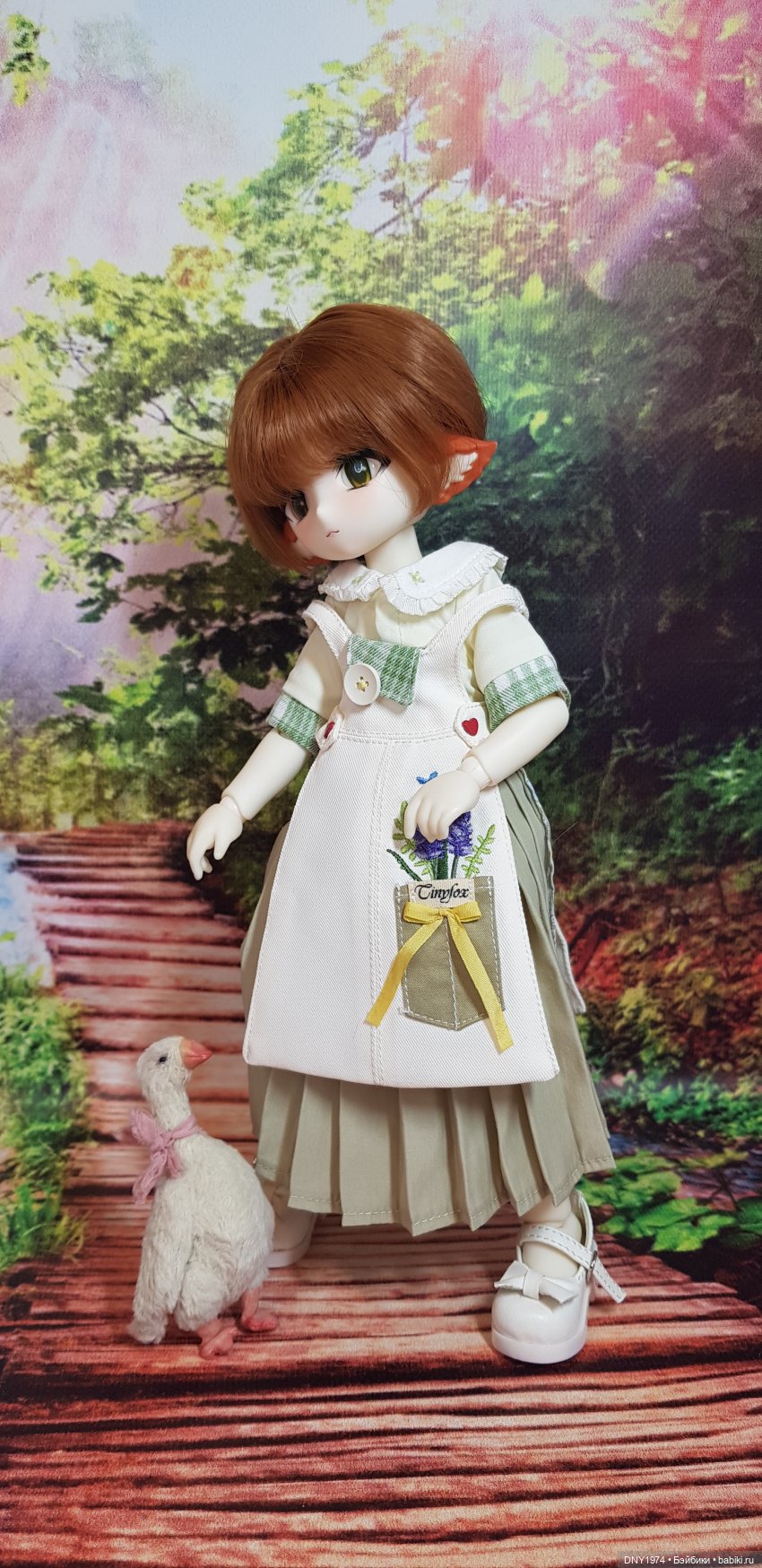 Лисы, совы и гусь — Аниме куклы (MJD/Винил): Imomo (фото 5)