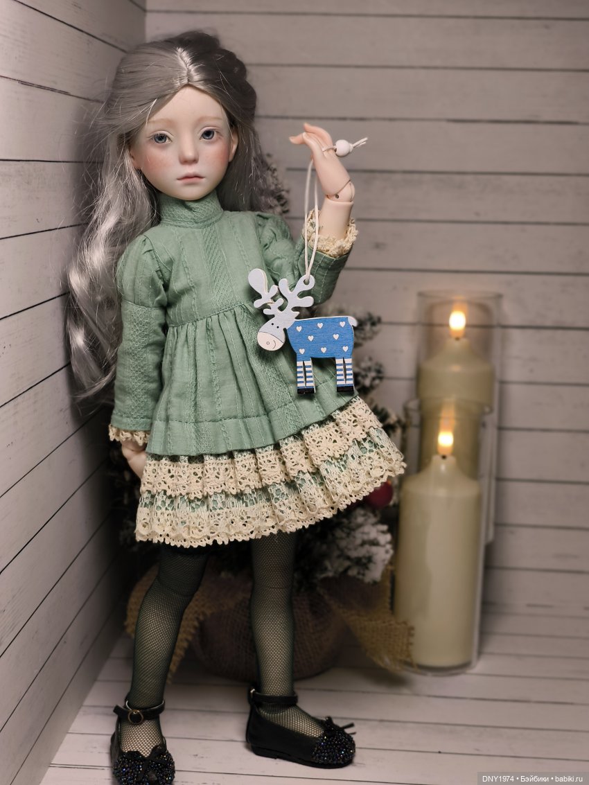 Зиху новогодняя — Куклы Dollmore (Доллмор): корейские BJD (БЖД) (фото 2)