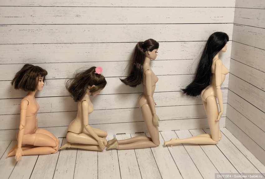 Сравнение девочек 1:6 — Сравнение кукол разных брендов: фото рядом (фото 4)