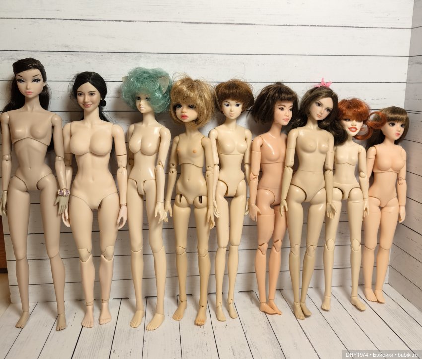 Сравнение девочек 1:6 — Сравнение кукол разных брендов: фото рядом