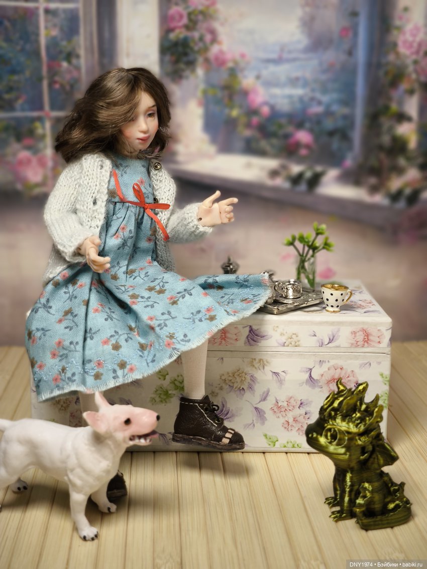 Дракон, пёс и девочка — Авторские куклы BJD (БЖД) у нас дома: фото (фото 5)