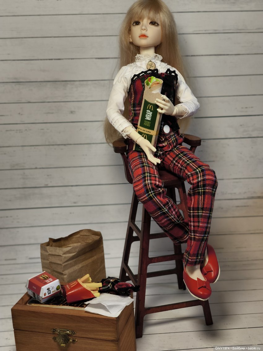 Нарае разбирает покупки — Куклы Bimong (Бимонг): Narae (Нарае) (фото 8)