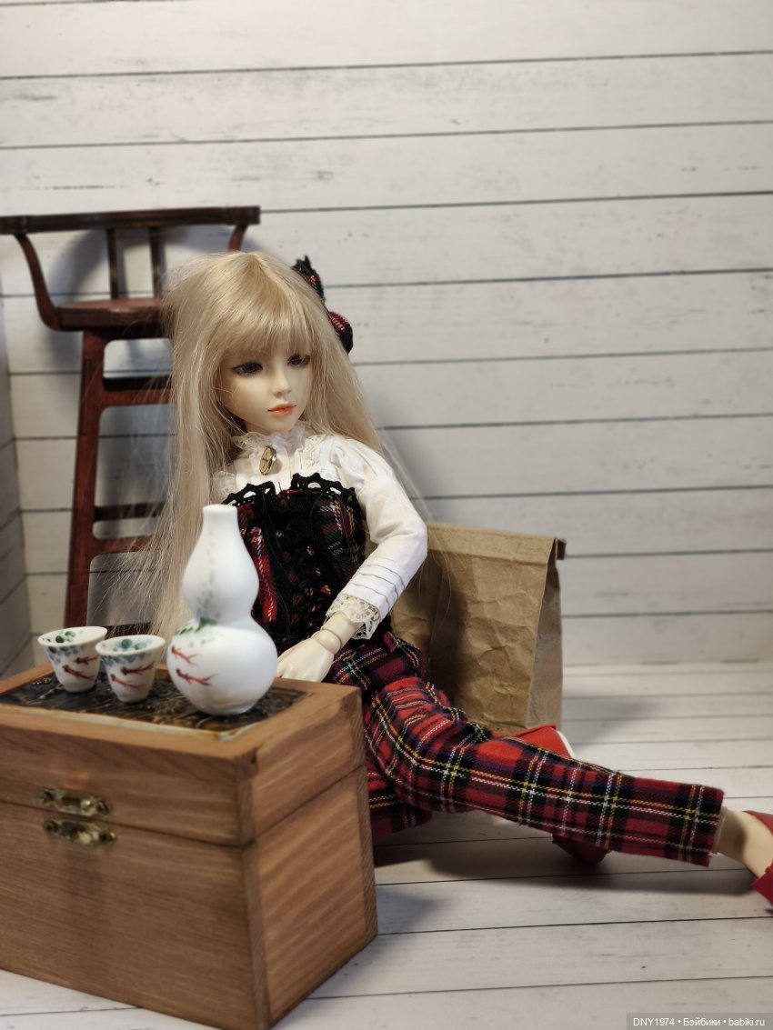 Нарае разбирает покупки — Куклы Bimong (Бимонг): Narae (Нарае) (фото 4)