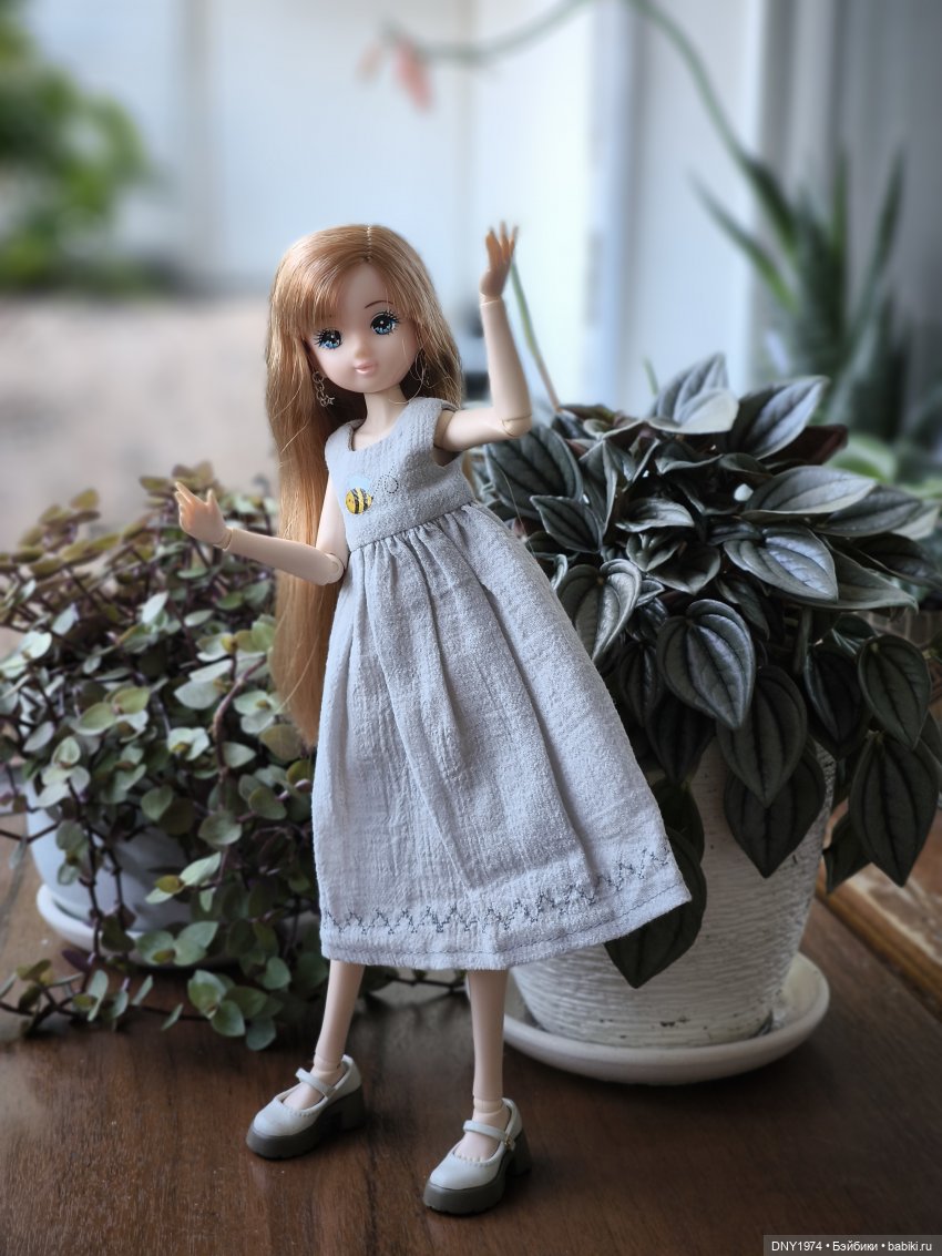 Ликка номер 2 обживается — Гибриды шарнирных кукол (не БЖД): подбор тела (фото 7)
