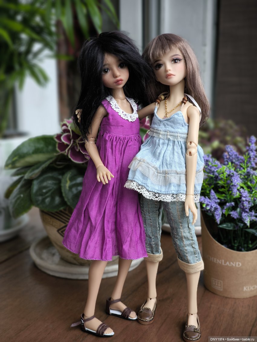 Три грации — Куклы Milim Studio (Милим): российские БЖД