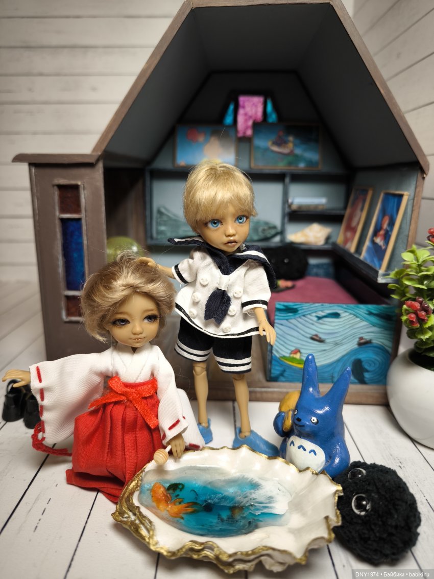 Рыбка Поньо и другие — Куклы Milim Studio (Милим): российские БЖД (фото 7)