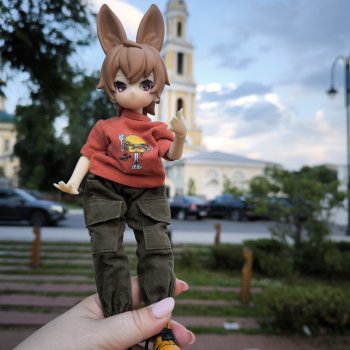 Заяц в Коломне