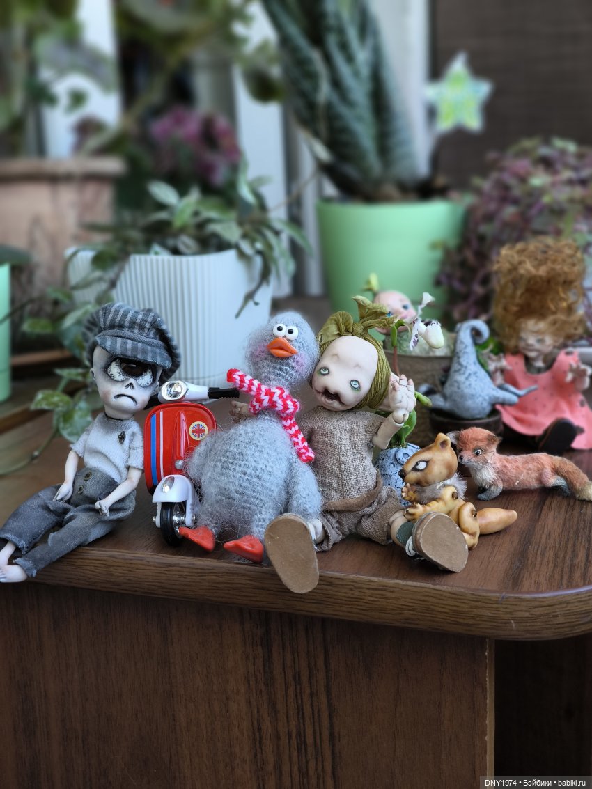 Страшная милота — Домашние фото авторских игрушек: Тедди