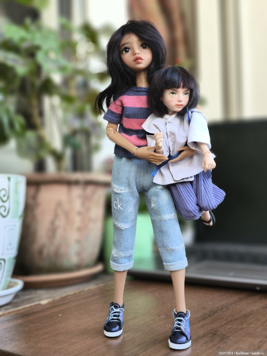 Неожиданное сочетание — Куклы Milim Studio (Милим): российские БЖД (фото 4)