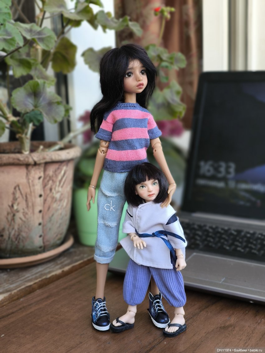 Неожиданное сочетание — Куклы Milim Studio (Милим): российские БЖД
