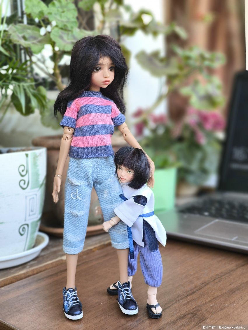 Неожиданное сочетание — Куклы Milim Studio (Милим): российские БЖД (фото 2)