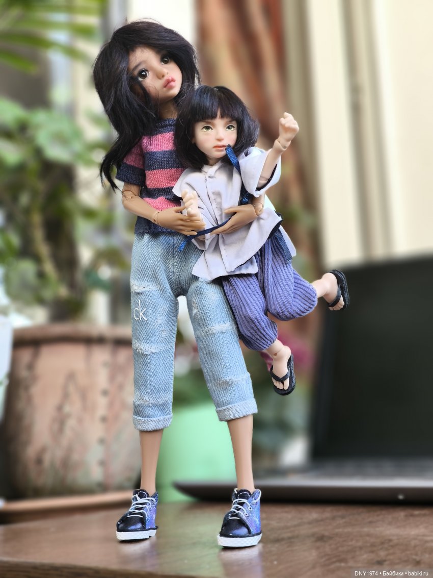 Неожиданное сочетание — Куклы Milim Studio (Милим): российские БЖД (фото 5)
