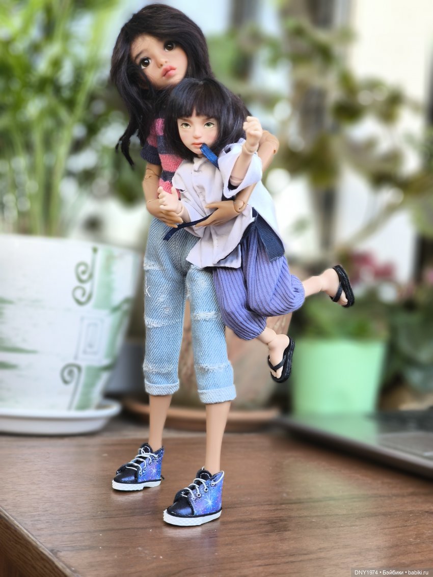 Неожиданное сочетание — Куклы Milim Studio (Милим): российские БЖД (фото 6)