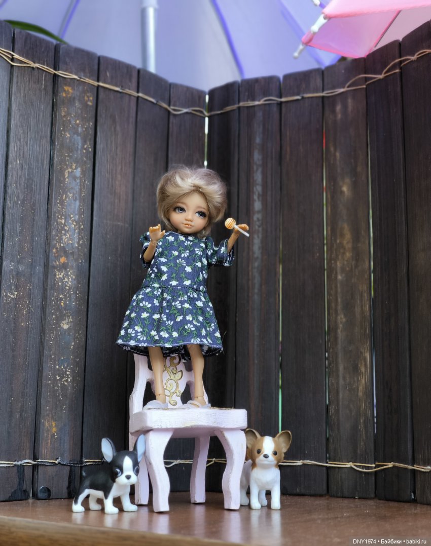 Крошка и щенки — Куклы Milim Studio (Милим): российские БЖД (фото 3)