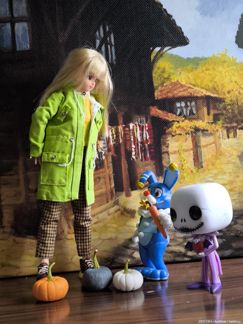 Ликка с тыквами — Куклы Takara Tomy (Такара): Licca (Ликка) (фото 10)