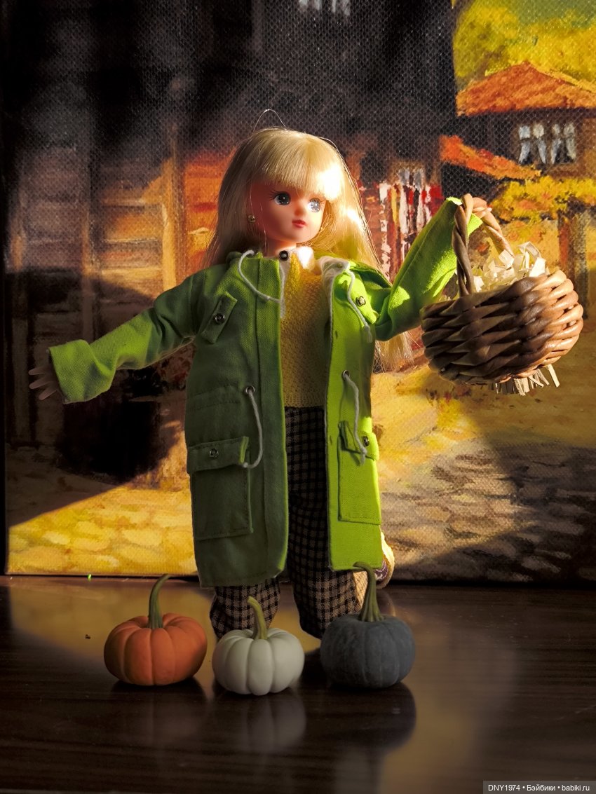 Ликка с тыквами — Куклы Takara Tomy (Такара): Licca (Ликка)