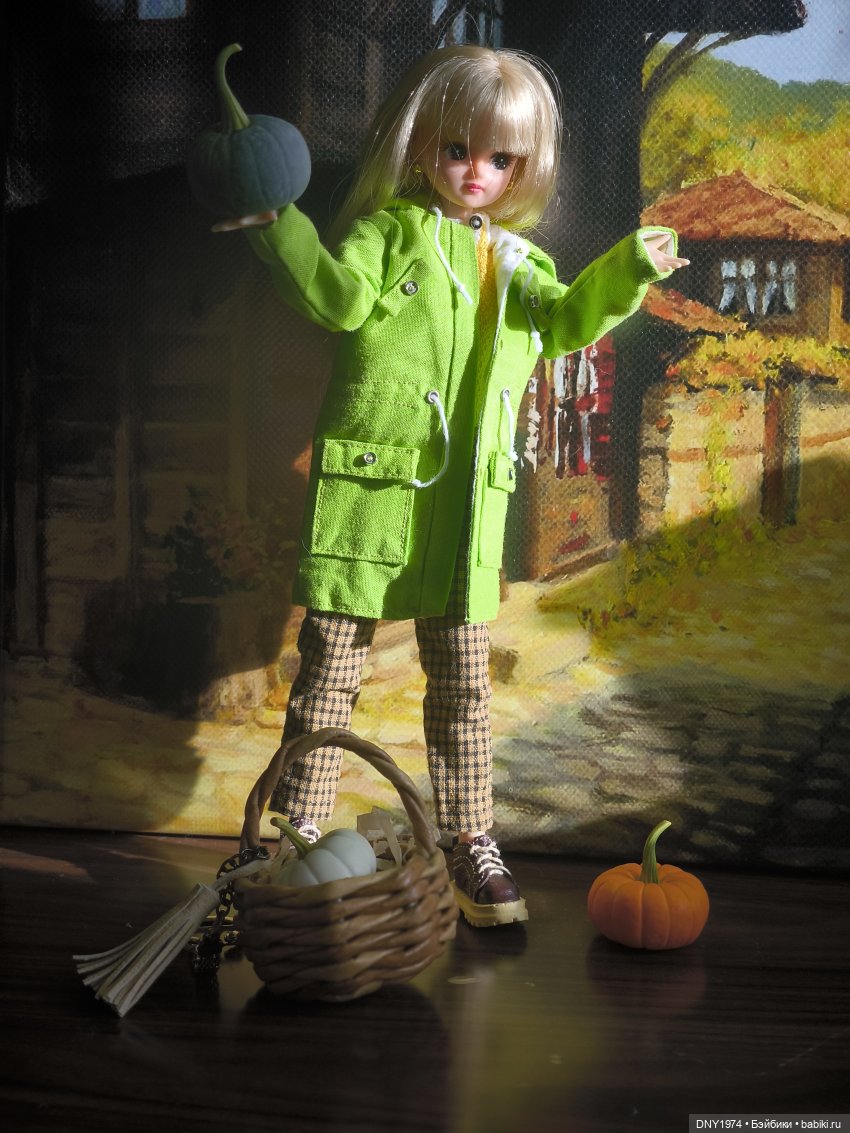 Ликка с тыквами — Куклы Takara Tomy (Такара): Licca (Ликка) (фото 4)