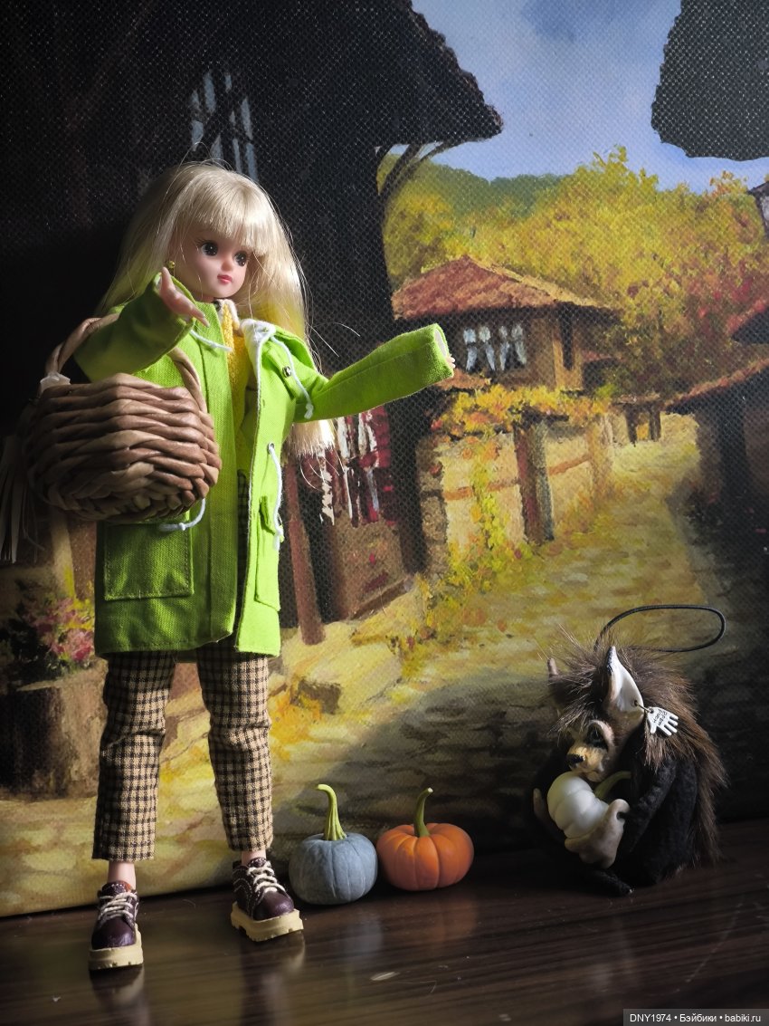 Ликка с тыквами — Куклы Takara Tomy (Такара): Licca (Ликка) (фото 6)