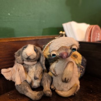 Мои покупки на выставке мишек, часть 2, кроличья