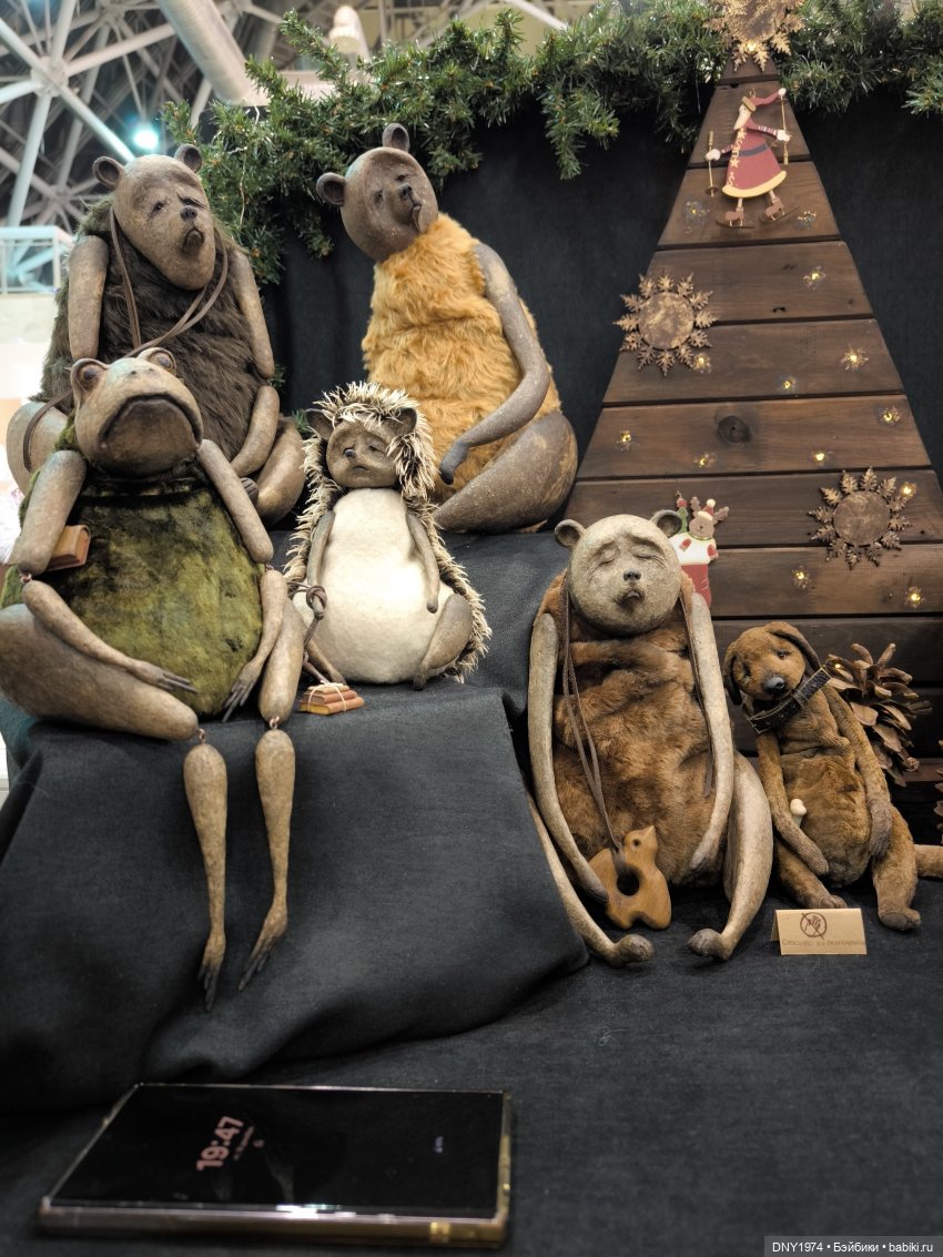 Бегом по выставке, часть 3, с пушистиками. Искусство куклы 2024 | Бэйбики Бегом по выставке, часть 3, с пушистиками. Искусство куклы 2024 (фото 5)