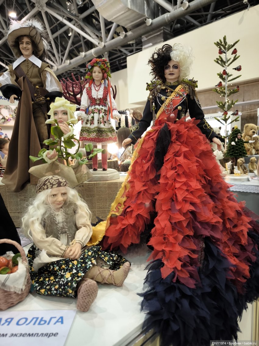 Бегом по выставке, часть 2, сказочная. Искусство куклы 2024 (фото 3)