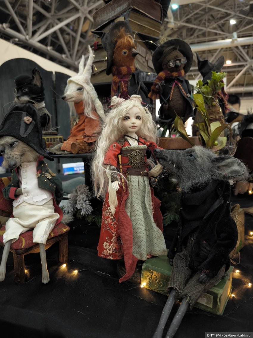 Бегом по выставке, часть 3, с пушистиками. Искусство куклы 2024 | Бэйбики Бегом по выставке, часть 3, с пушистиками. Искусство куклы 2024 (фото 3)