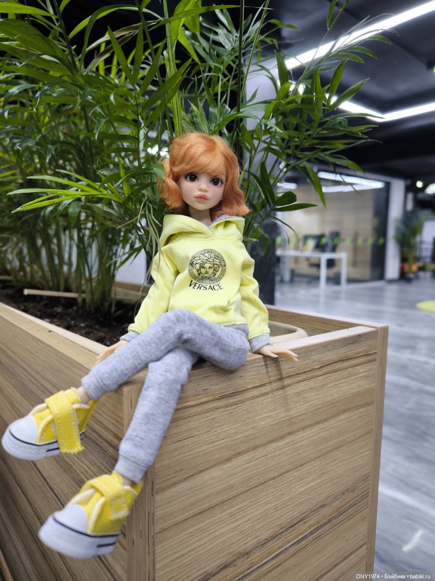 Первая прогулка с Натой — Куклы Milim Studio (Милим): российские БЖД (фото 2)
