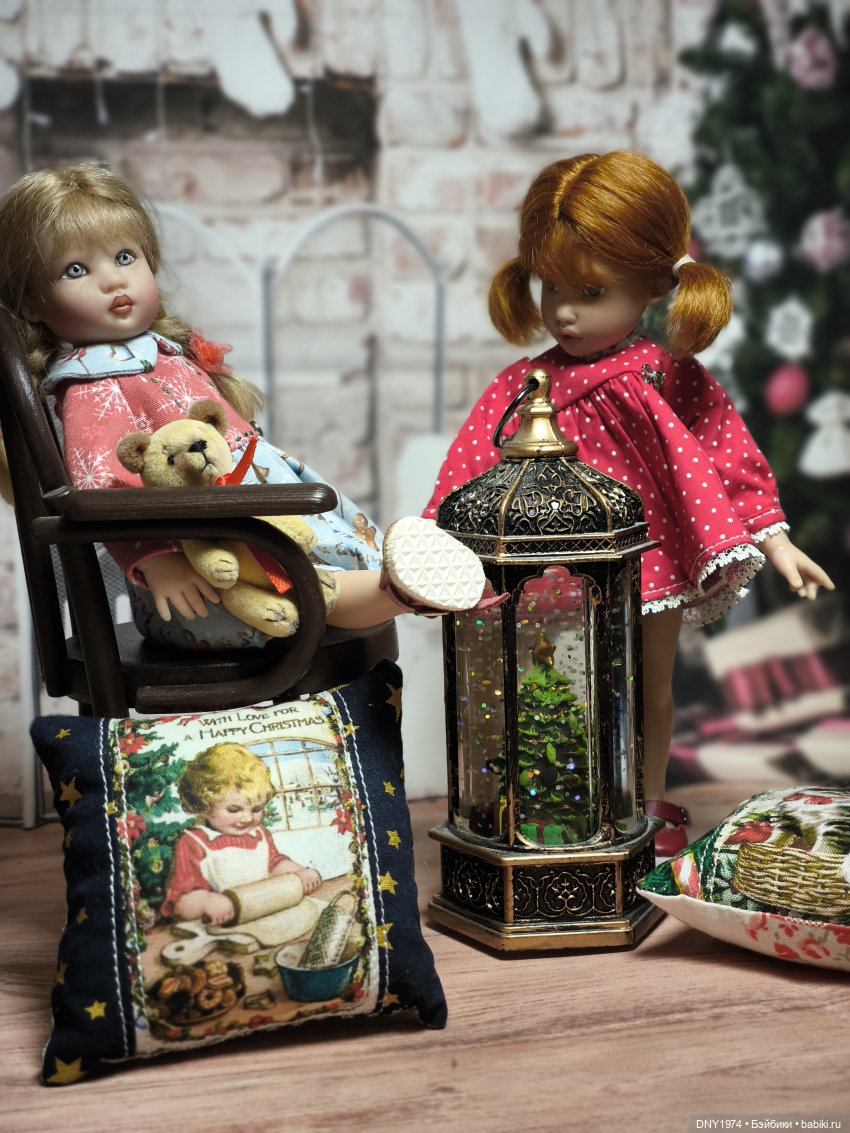 Новый год Райли и Тулы — Куклы Helen Kish (Хелен Киш): Riley (Райли) (фото 4)