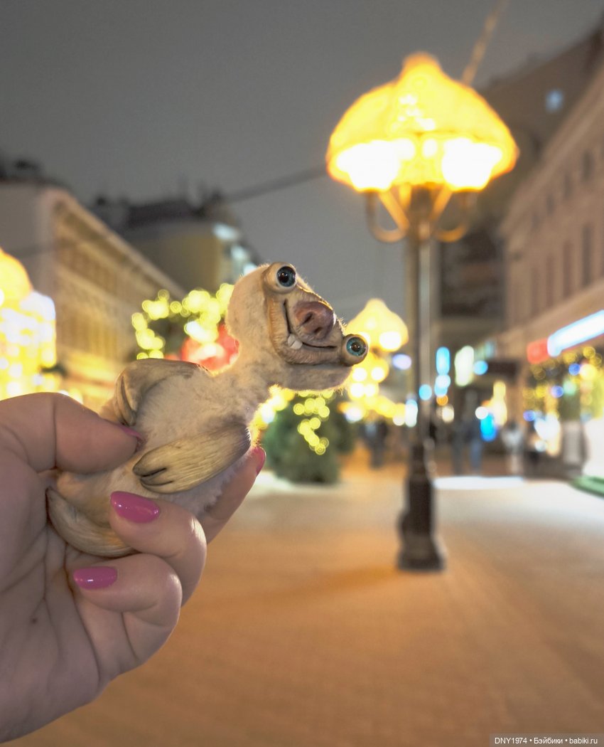 Прогулка Сида по Арбату — Домашние фото авторских игрушек: Тедди (фото 9)