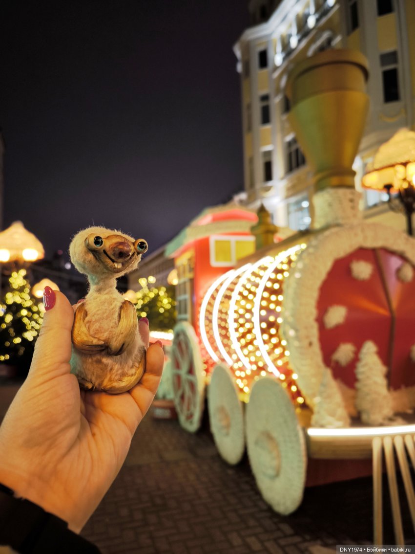 Прогулка Сида по Арбату — Домашние фото авторских игрушек: Тедди (фото 4)