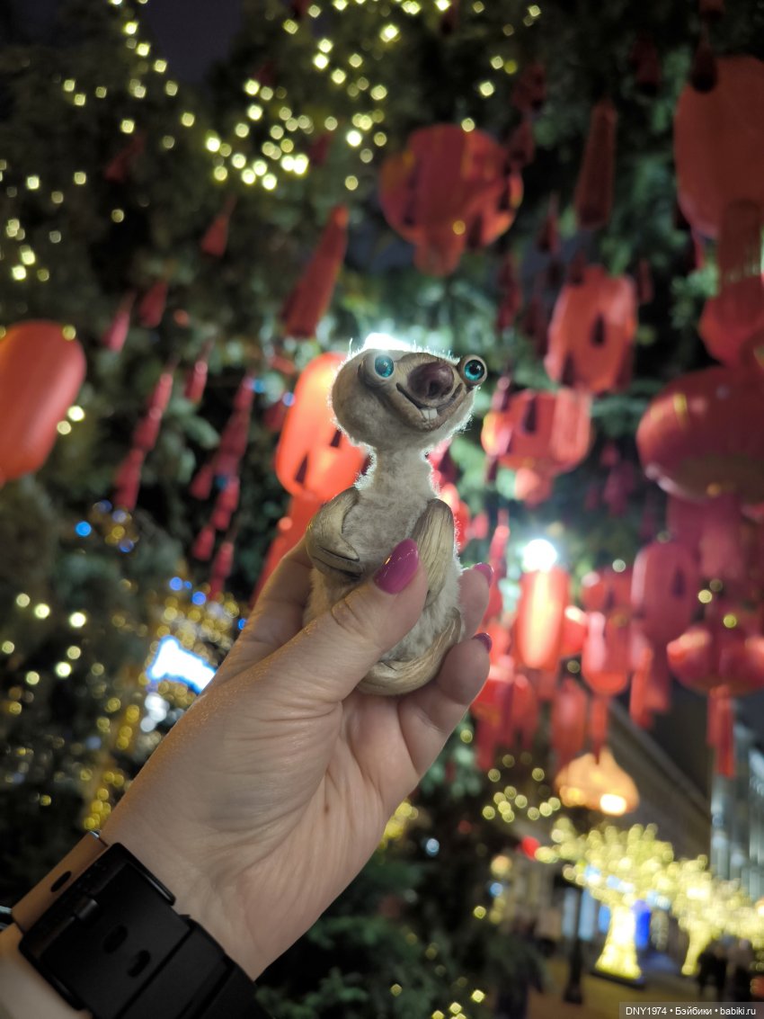 Прогулка Сида по Арбату — Домашние фото авторских игрушек: Тедди (фото 6)