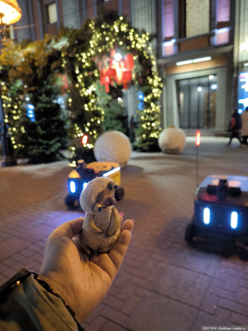 Прогулка Сида по Арбату — Домашние фото авторских игрушек: Тедди (фото 8)