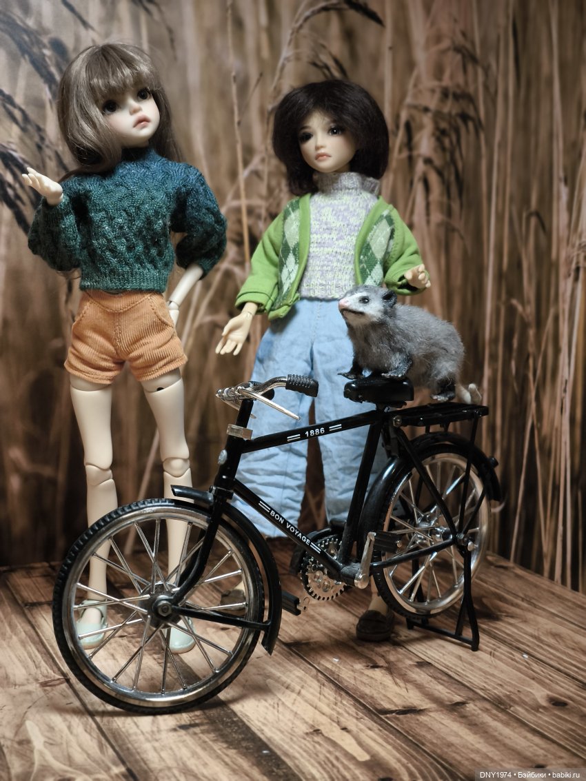 Что делать с опоссумом — Куклы Milim Studio (Милим): российские БЖД (фото 4)