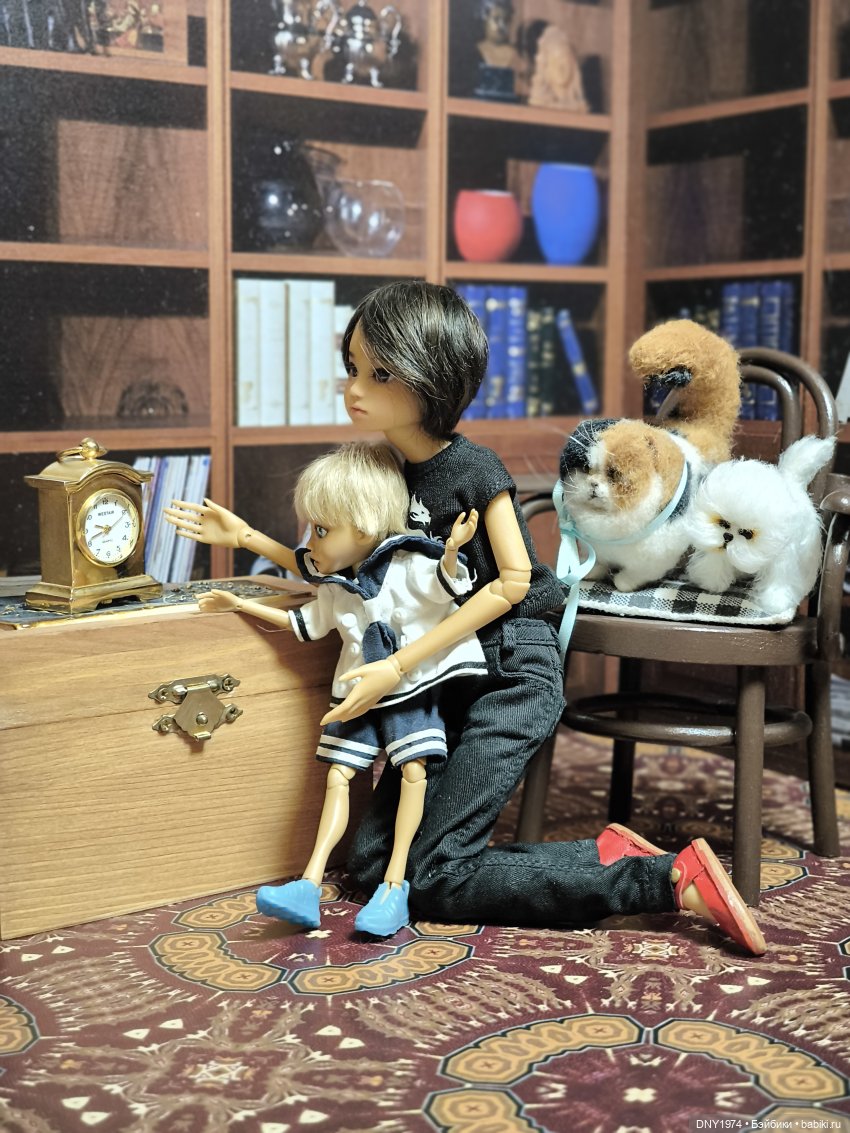 Который час — Куклы Milim Studio (Милим): российские БЖД (фото 5)